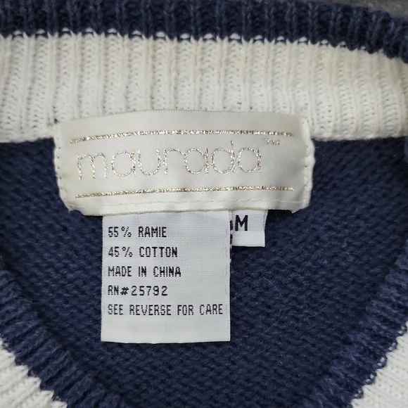 Nautical Star Sweater - Navy and White - Picture 3 of 9